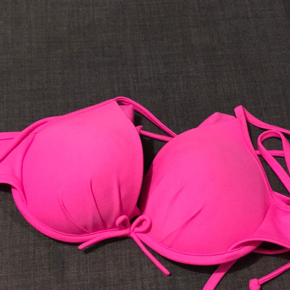 34.A top push up bikini victoria s
